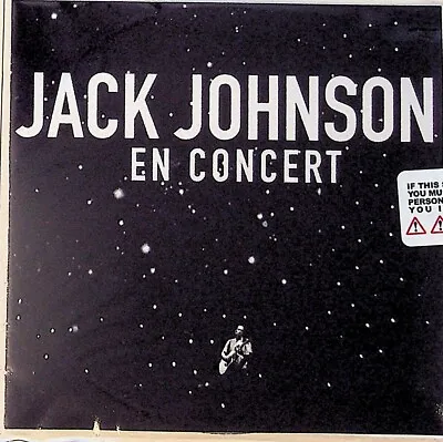 Jack Johnson – En Concert PROMO CD (2009 *SEALED*) Live 2008 Tour • £9.99