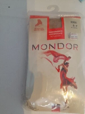 £9.99 • Buy Mondor Tan Ice Skating Tights Womens Size  S-P