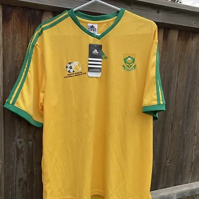 £35 • Buy Addis South Africa Football Association Jersey Soccer Shirt Size Uk L New Tag.