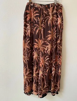 Maison Scotch & Soda Extra Wide  Pants Palm Print NWT Size M BNWT • $65