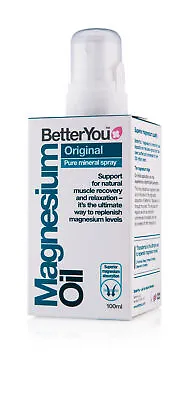 BetterYou Magnesium Oil Original Spray - 100ml • £10