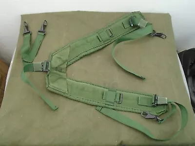 US Military LC-2 Individual Equipment Belt Y Harness Suspenders LCE LBE 83-A • $21.95