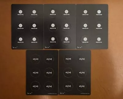 (5) The Brothers War Punch Card Token +1/+1 And Prototype Counters BRO  • $1.99