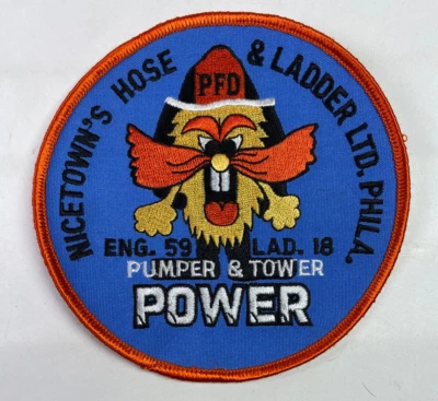 $15.99 • Buy Philadelphia Fire Nicetown's Hose Ladder Pumper Tower Pennsylvania Patch E5