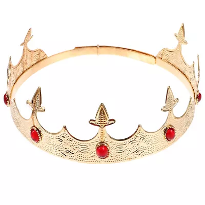  Prince Costume For Men Birthday King Crown Tiara European And American • £9.65