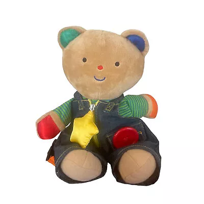Melissa & Doug K's Kids Teddy Wear Plush Bear Educational Toddler Toy Learn To • $9.65