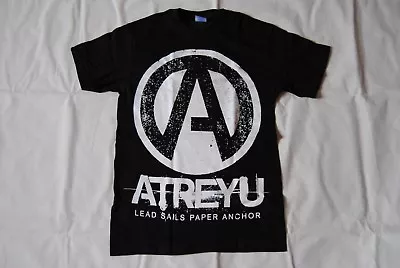 £6.99 • Buy Atreyu A Team Lead Sails Paper Anchor T Shirt Bnwt Official The Curse Suicide