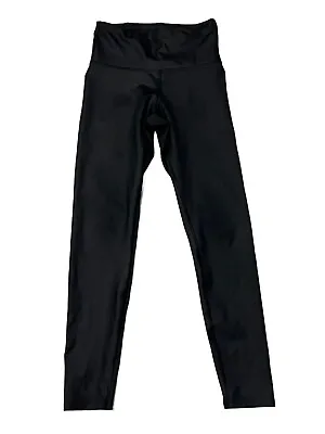 Marika Black Yoga Workout Pants Women’s Small With Pockets Mid Rise Activewear • $11.11
