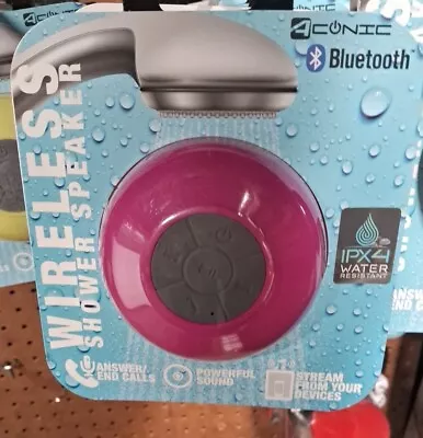 Wireless Speaker Waterproof Pink • $3.61