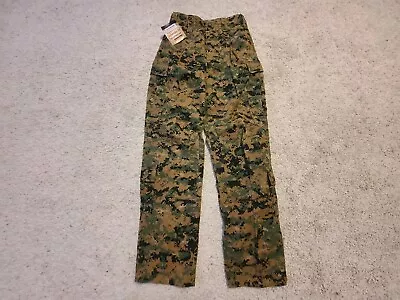 USMC FROG Combat Trousers Woodland MARPAT Small Long New With Tag • $200