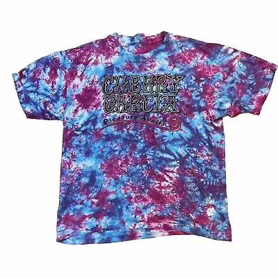 Vintage Cherry Garcia Ben & Jerry's Grateful Dead 90s Tie Dye LARGE T-SHIRT USA • $60