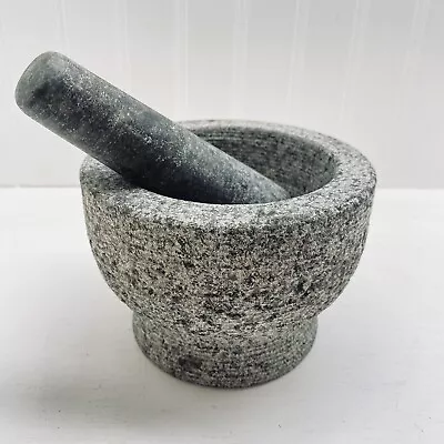 Jamie Oliver Granite Stone Mortar Bowl And Pestle  Large • $23