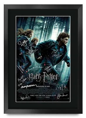 Harry Potter Movie Collection Framed Signed Movie A3 Posters Autographs Prints • $25.61