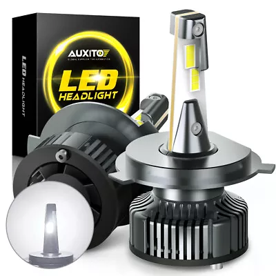 2X AUXITO H4 9003 LED Headlight Bulb 120W 20000LM Hi/Low Beam 6500K CANBUS Lamp • $49.99