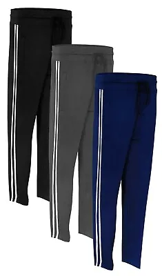 Premium Mens Tracksuit Jogging Bottoms Gym Sports Lounge Pants Mens Trouser • £9.89