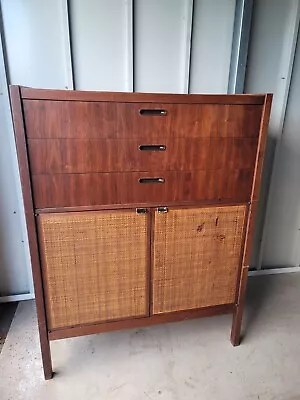 Mid Century Modern Highboy Dresser With Extra Storage • $799
