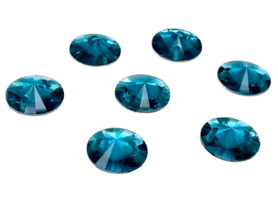 EIMASS® Resin Rivoli Sew Or Glue On Crystals Flat Back Round Gems For Costumes • £8.99