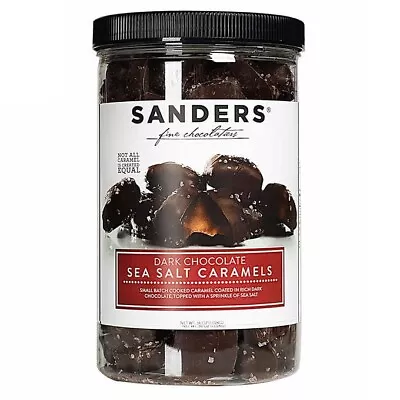 $23.46 • Buy Sanders Dark Chocolate Sea Salt Caramels 36 Ounce