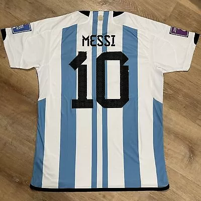 Messi 10 Jersey World Cup Qatar 2022  • $59