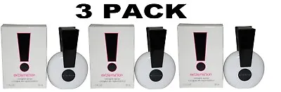 3 X Exclamation COLOGNE 50 Ml Edt  Spray For Women NEW- PACK OF 3 • £32.20