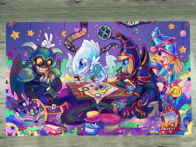 YuGiOh Playmat Toon Monsters TCG CCG Mouse Pad Trading Card Game Mat Free Bag • $39.15