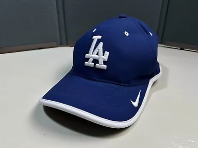 Nike MLB Legacy 91 Dri Fit LA Dodgers Baseball Blue Hat Cap Strapback Adult NEW • $29.95