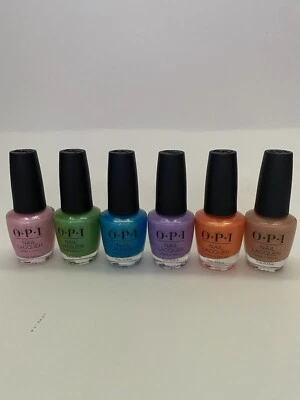 $30 • Buy OPI Nail Polish Lot Of 6 - 0.5 Fl Oz Ea. Assorted Colors No Repeats