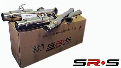 SRS Dual Catback Exhaust SYSTEM 08-15 Mitsubishi Lancer EVO X Evolution 10 Jdm • $1499.99
