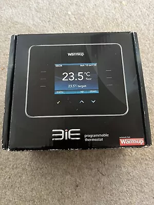 Warmup 3IE Thermostat 3IE-01-BL-01 • £40