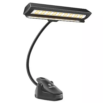 Vekkia Super Bright Rechargeable Music Stand Light - Musicians Piano Light Cl... • $41.39