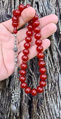 Amber Bakelite Rosary Prayer Worry Beads Tasbih Tasbeeh تسبيح Masbaha مسبحة • $39.14