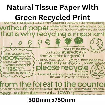 Printed Tissue Paper 50 Sheets High Quality 33 Designs Wrapping Gifts Birthdays • £8.50