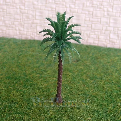 60 Pcs Coconut Palm Trees For N Scale Layout 50mm #M006 • $9.99