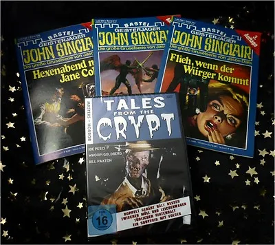 £6.06 • Buy PREISALARM: NEU * TALES FROM THE CRYPT * DVD + 4 JOHN SINCLAIR Romanhefte TOP