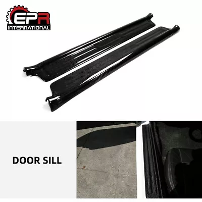 For Mazda MX5 NB Miata MK2 Carbon Fiber Side Door Step Sill Panel Trim Kits 2pcs • $351