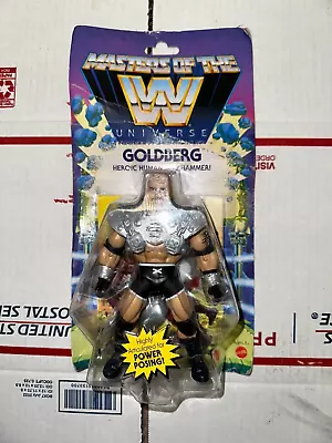 Masters Of The Wwe Universe Goldburg Motu Wrestling Action Figures Damaged Card • $14.73