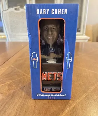 2022 Gary Cohen New York Mets Bobblehead 9/17 SGA Connecting Bobblehead 3 Of 3 • $28
