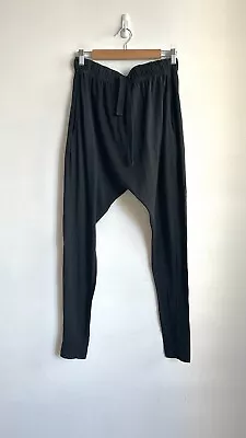 Bassike Dropped Crotch Pants (size M) • $75