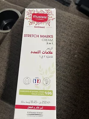 Mustela Stretch Marks Prevention Cream 8.45 Oz. Scar & Stretch Mark Reducer • $35