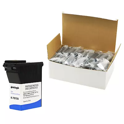 £69.96 • Buy Pitney Bowes Dm50 Dm55 Dm60 K700 Compatible Franking Ink Cartridge - Blue - X16