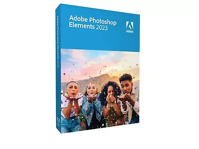 Adobe Photoshop Elements 2023 Box A (PC Mac OS Big Sur 11 Mac OS Catalina 10.15) • $216.26