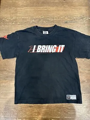 Vintage WWE The Rock I Bring It T Shirt Youth L • $25