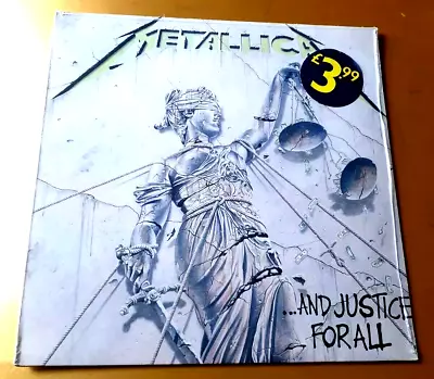 Metallica~~...and Justice For All~~1988~~factory Sealed~~vertigo • £31