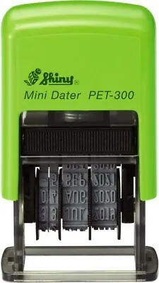 £7.89 • Buy Rubber Date Stamp Shiny Pet-300 Mini Dater Self Inking 