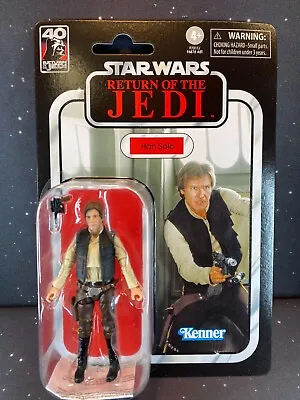 2023 Star Wars Vintage Collection VC281 Han Solo Return Of The Jedi C8/9 • $17.99