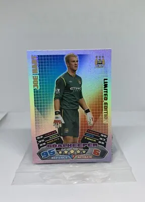 Match Attax 2011/12 #LE4 - Joe Hart Limited Edition Card - Manchester City • £1