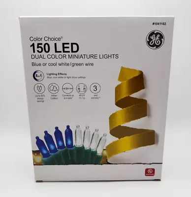 GE Color Choice 150 Count LED 49.6-ft Multi-function Color Changing Lights • $38.24