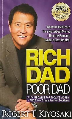 Rich Dad Poor Dad Brand New Paperback Book ( Gift Wrapping Available ) BRANDNEW • $20.90