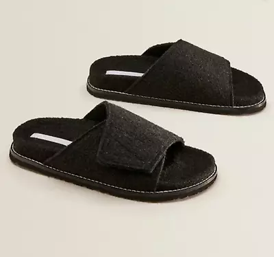 Women's Zara Wool Blend Black Sandals - Size 9 • $35