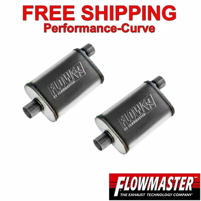 2.25  O/C Performance Exhaust Muffler Pair Flowmaster FlowFX - 71225 • $102.40